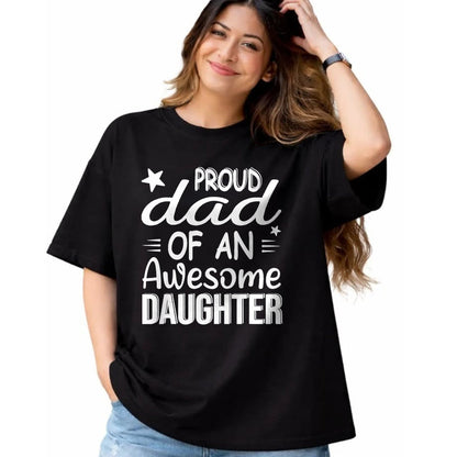 Gift for Dad Shirt, Funny Dad Unisex T-Shirt/Hoodie/Sweatshirt HLT00 – Men Proud Dad Of A Girl An Awesome Daughter Father_s Day T-Shirt