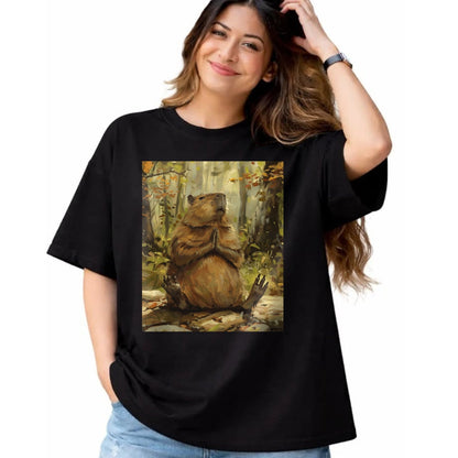 Cute Capybara Shirt, Funny Capybara Unisex T-Shirt/Hoodie/Sweatshirt HLT00 - Funny Graphic Capybara Long Sleeve T-Shirt