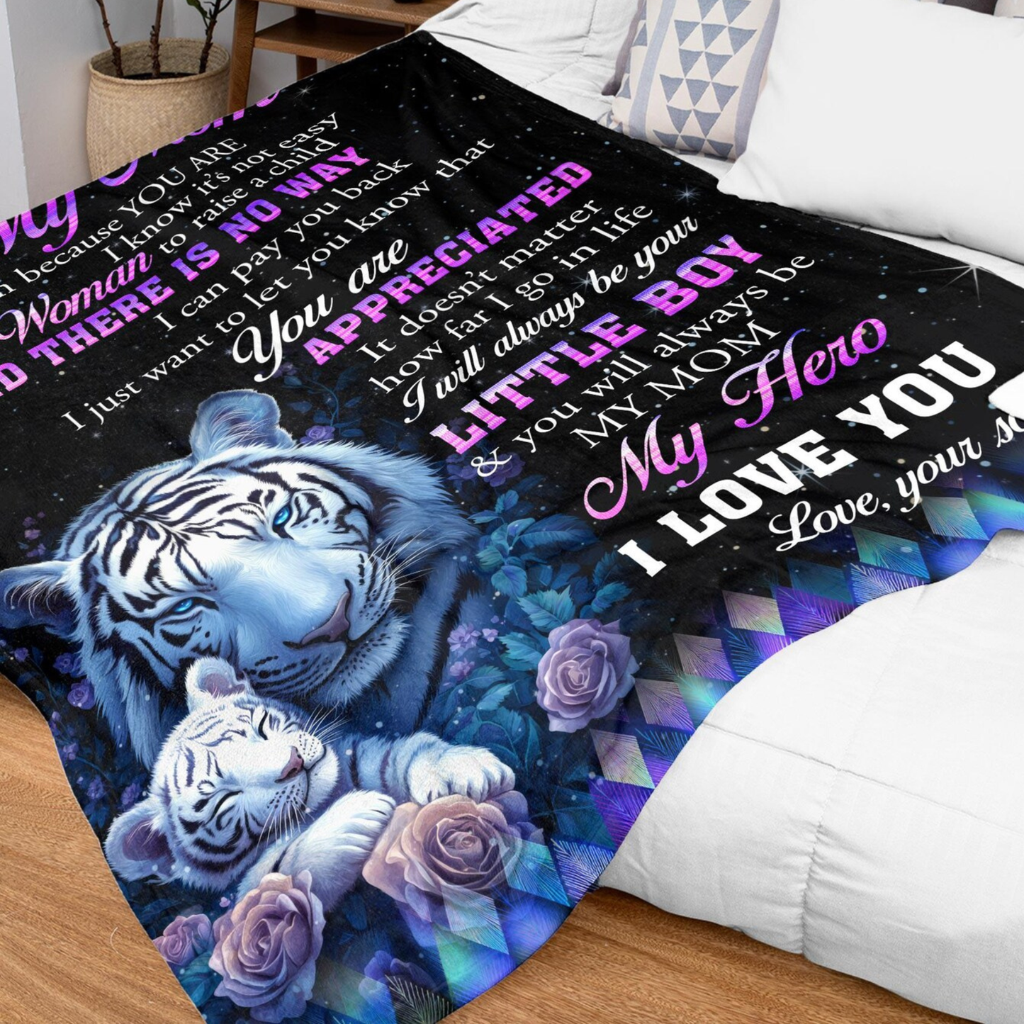 Special Gift For Mom Blanket - From Son