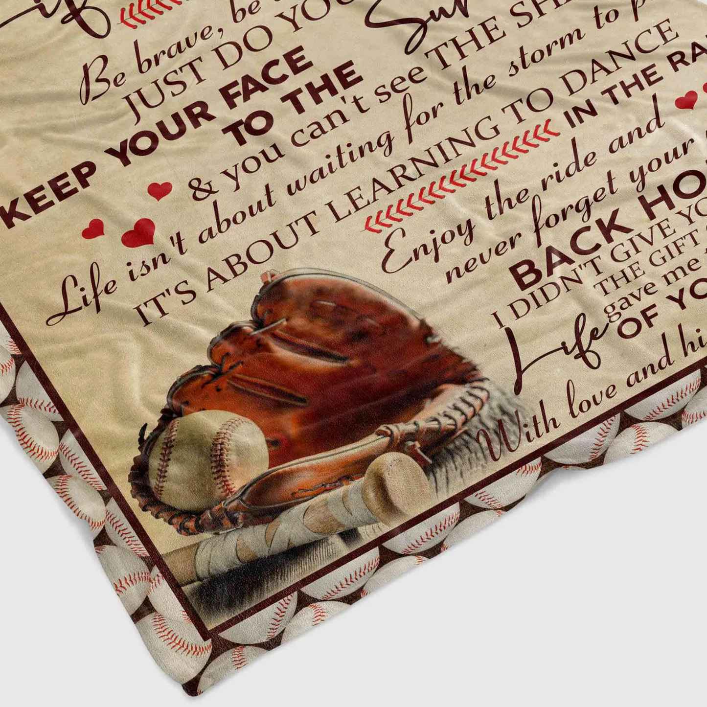 Special Gift For Son Blanket - From Mom