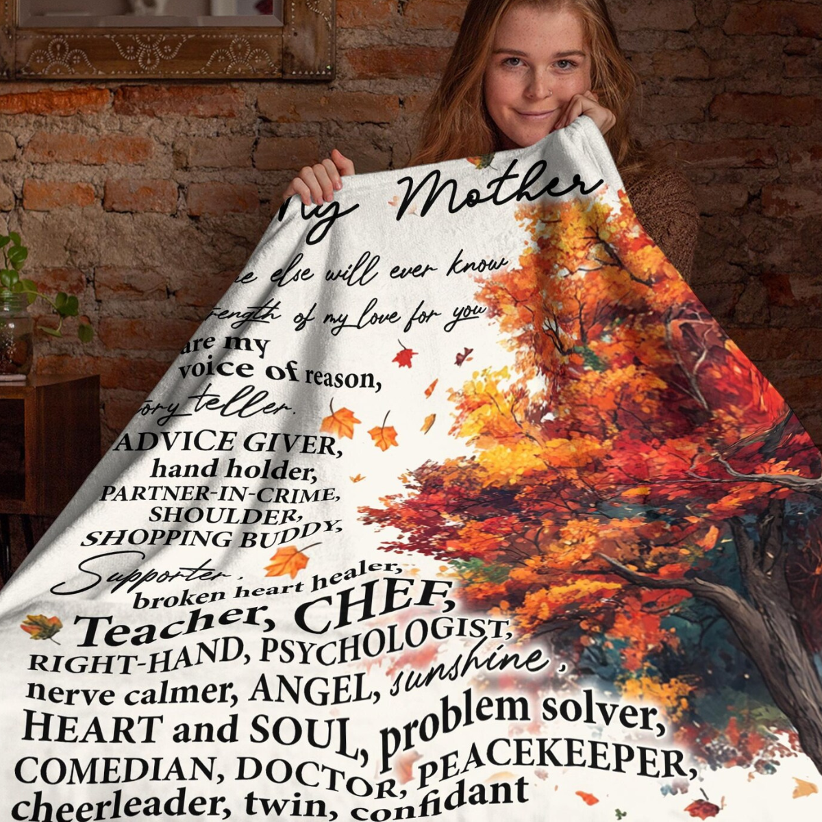 Special Gift For Mom Blanket - From Daughter