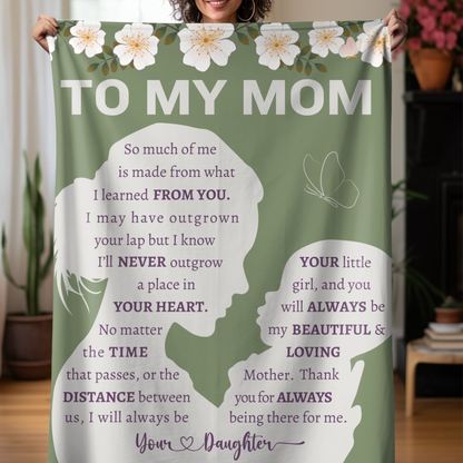 Special Gift For Mom Blanket - From Daughter
