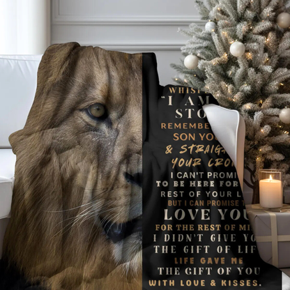 Warm Blanket Gift for Son – Comfort From Mom