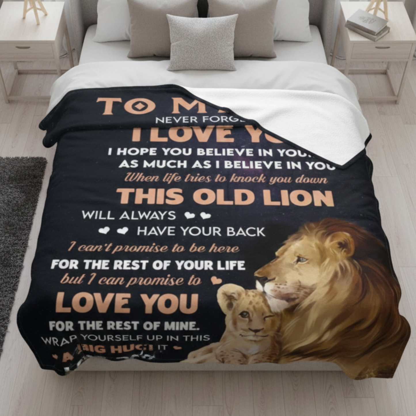 Special Gift For Daughter Blanket - From Dad