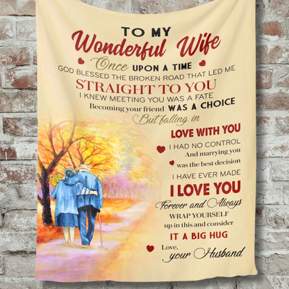 Special Gift For Wife Blanket - From Husband