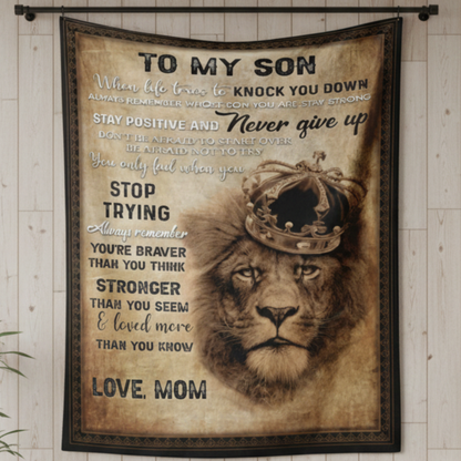 To My Dear Son – A Gentle Hug from Mom