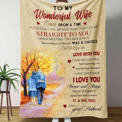Special Gift For Wife Blanket - From Husband