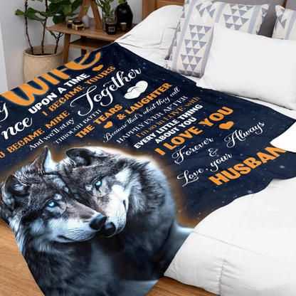 Special Gift For Wife Blanket - From Husband