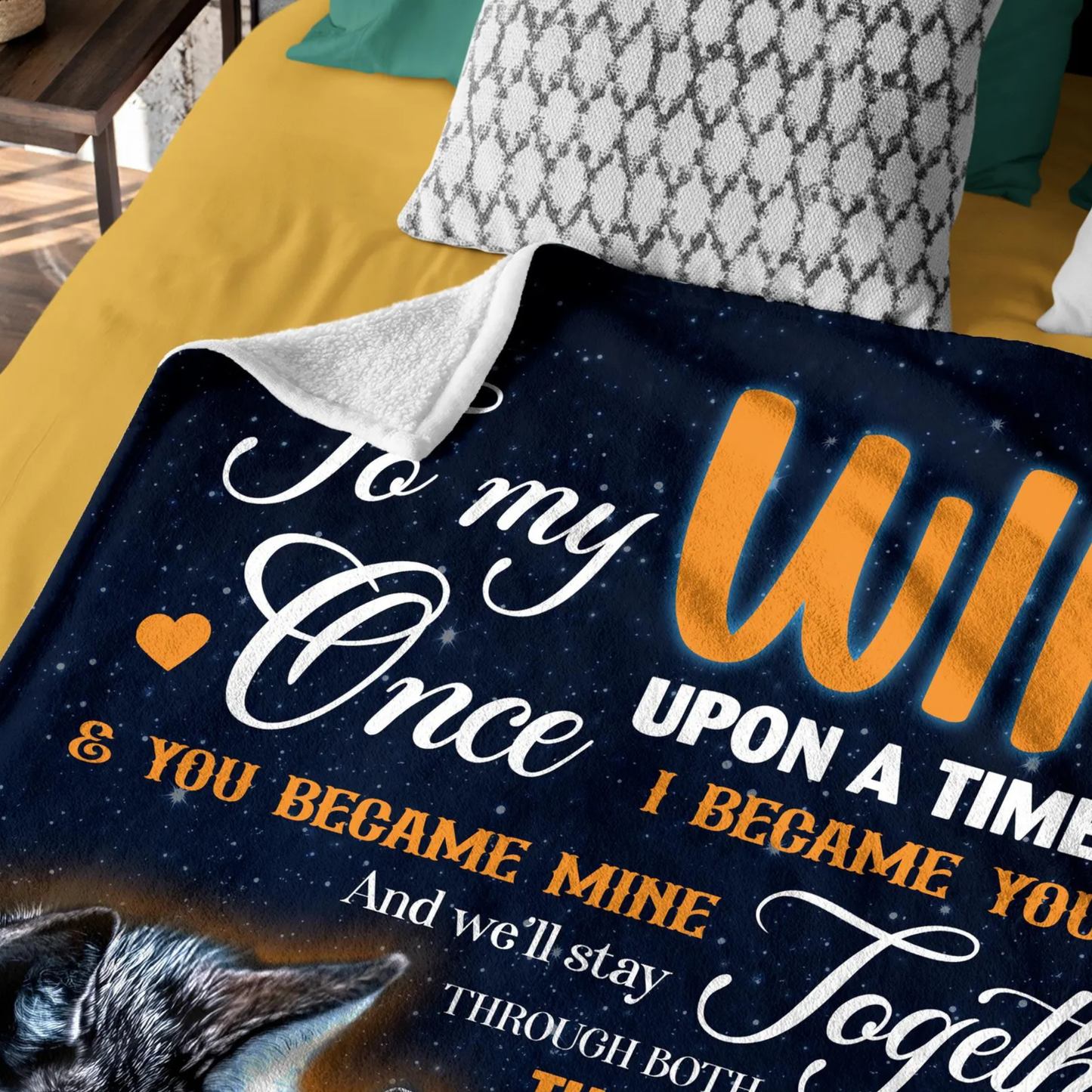 Special Gift For Wife Blanket - From Husband