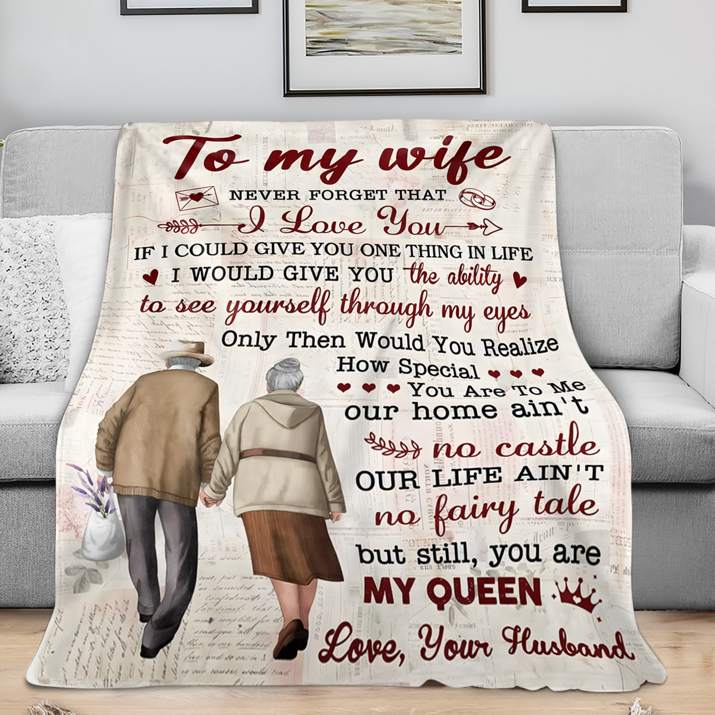 To My Wife – Wrapped in Love, From Your Husband