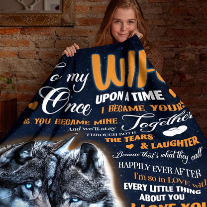 Special Gift For Wife Blanket - From Husband