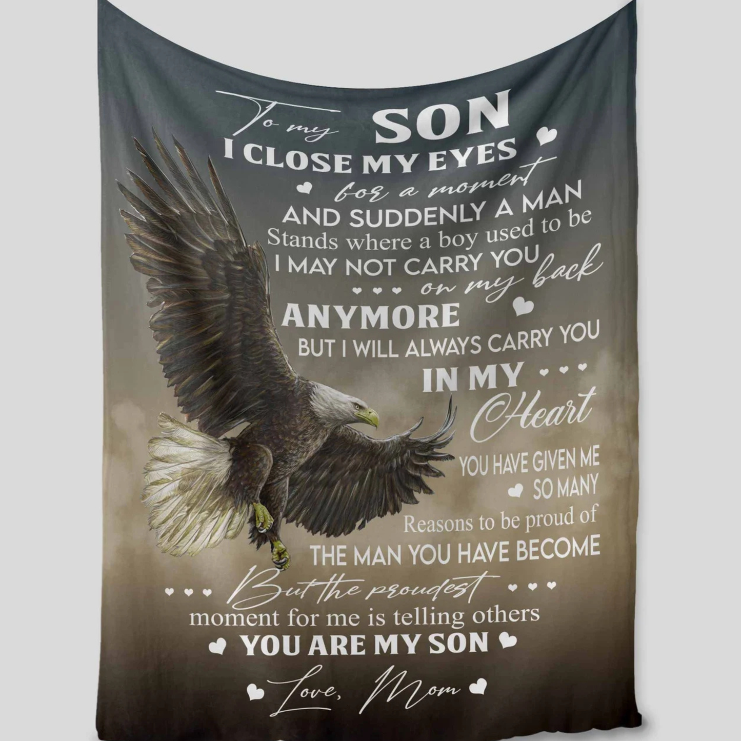To My Son Blanket – Heartfelt Warmth From Mom