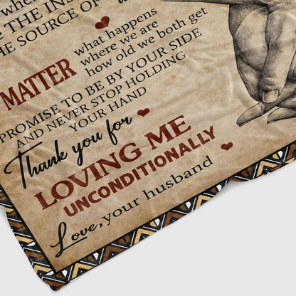 Special Gift For Wife Blanket - From Husband