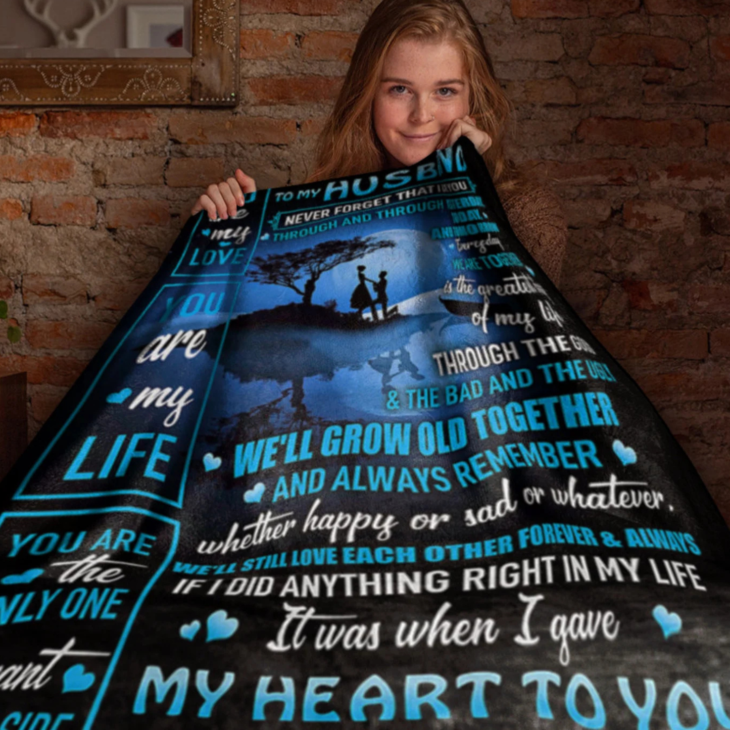 Special Gift For Husband Blanket - From Wife
