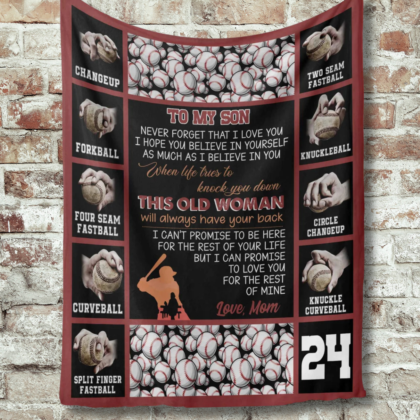 Special Gift For Son Blanket - From Mom