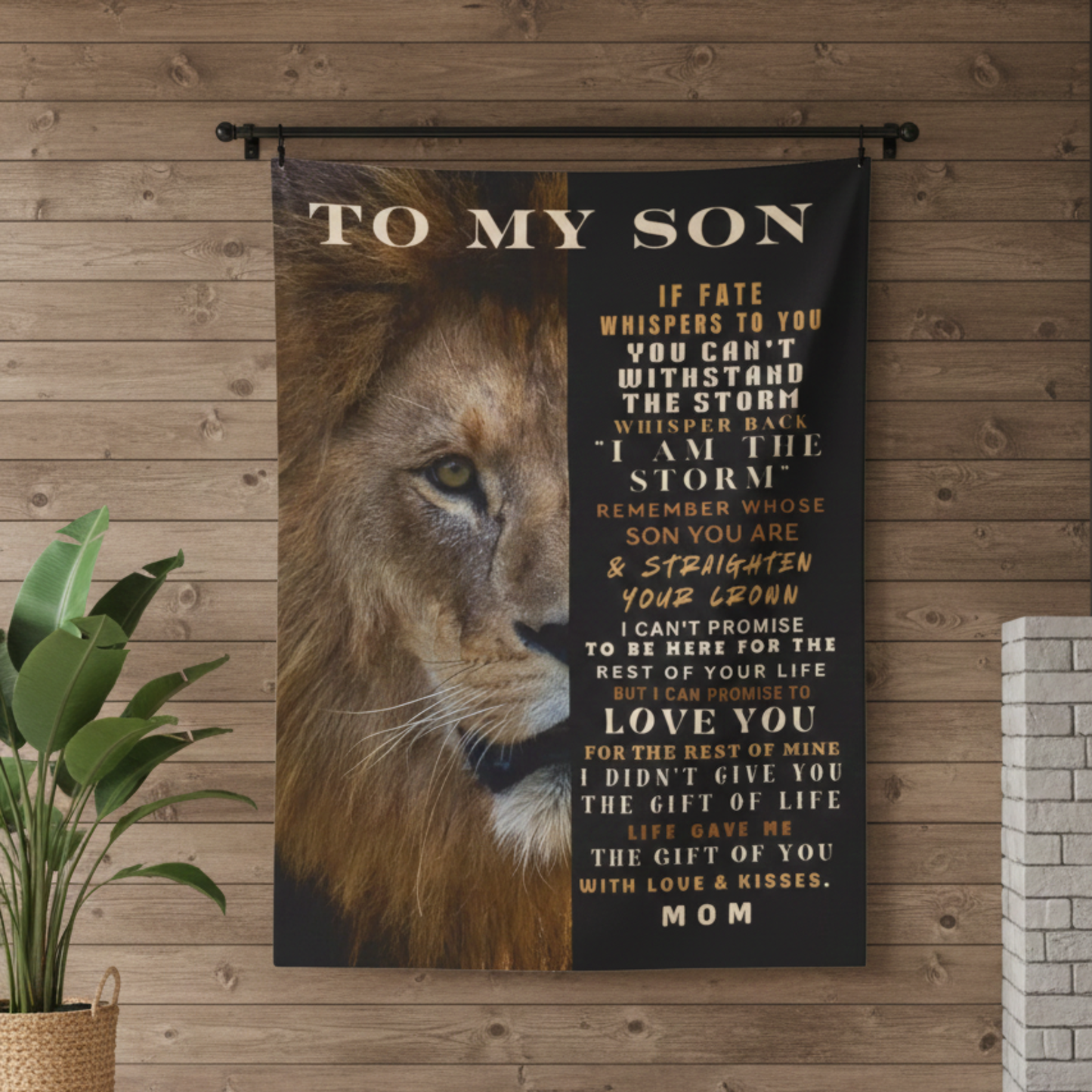 Warm Blanket Gift for Son – Comfort From Mom