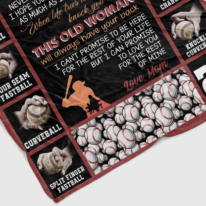 Special Gift For Son Blanket - From Mom