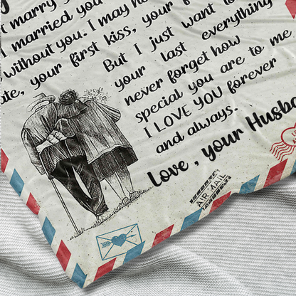 Special Gift For Wife Blanket - From Husband