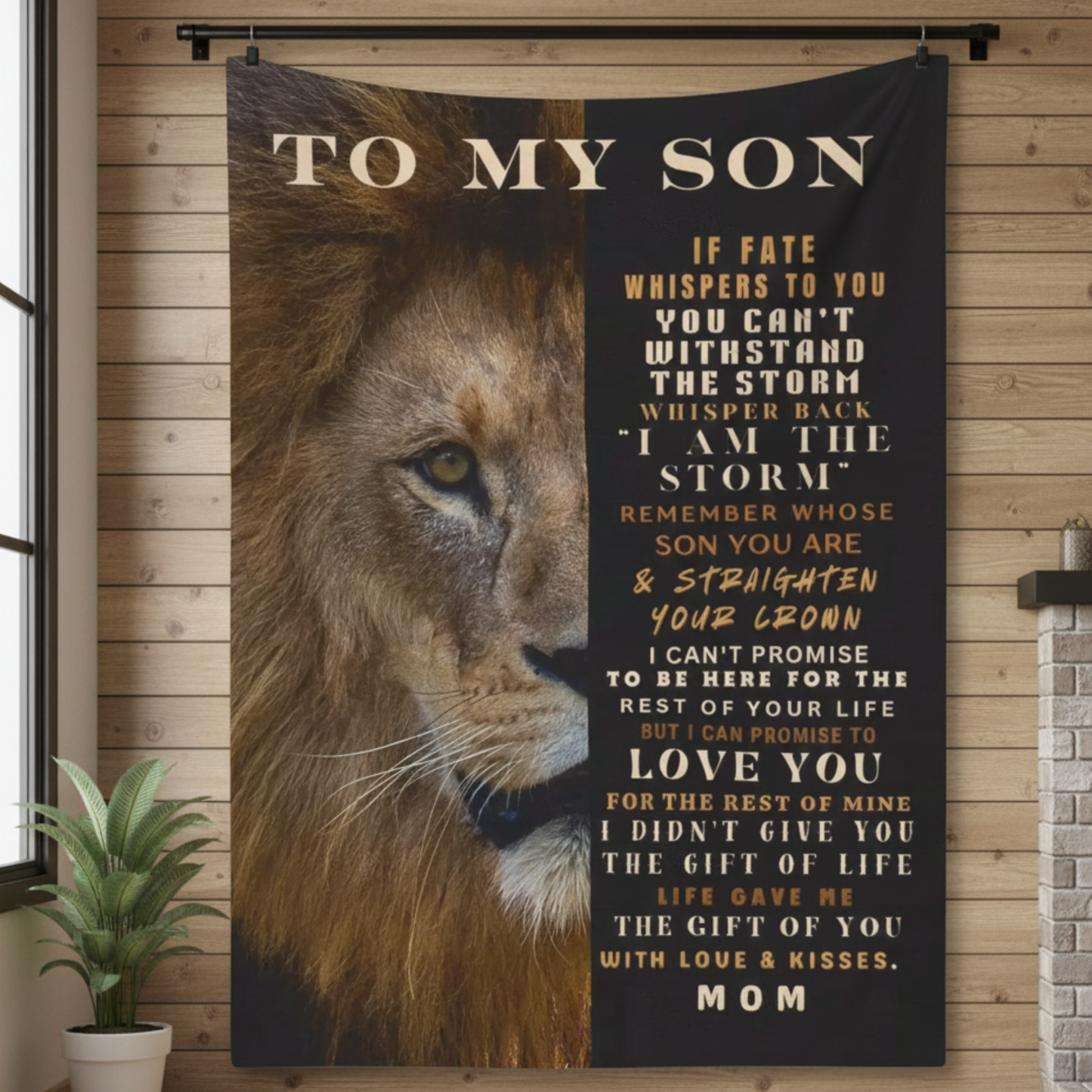 Warm Blanket Gift for Son – Comfort From Mom
