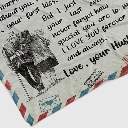 Special Gift For Wife Blanket - From Husband