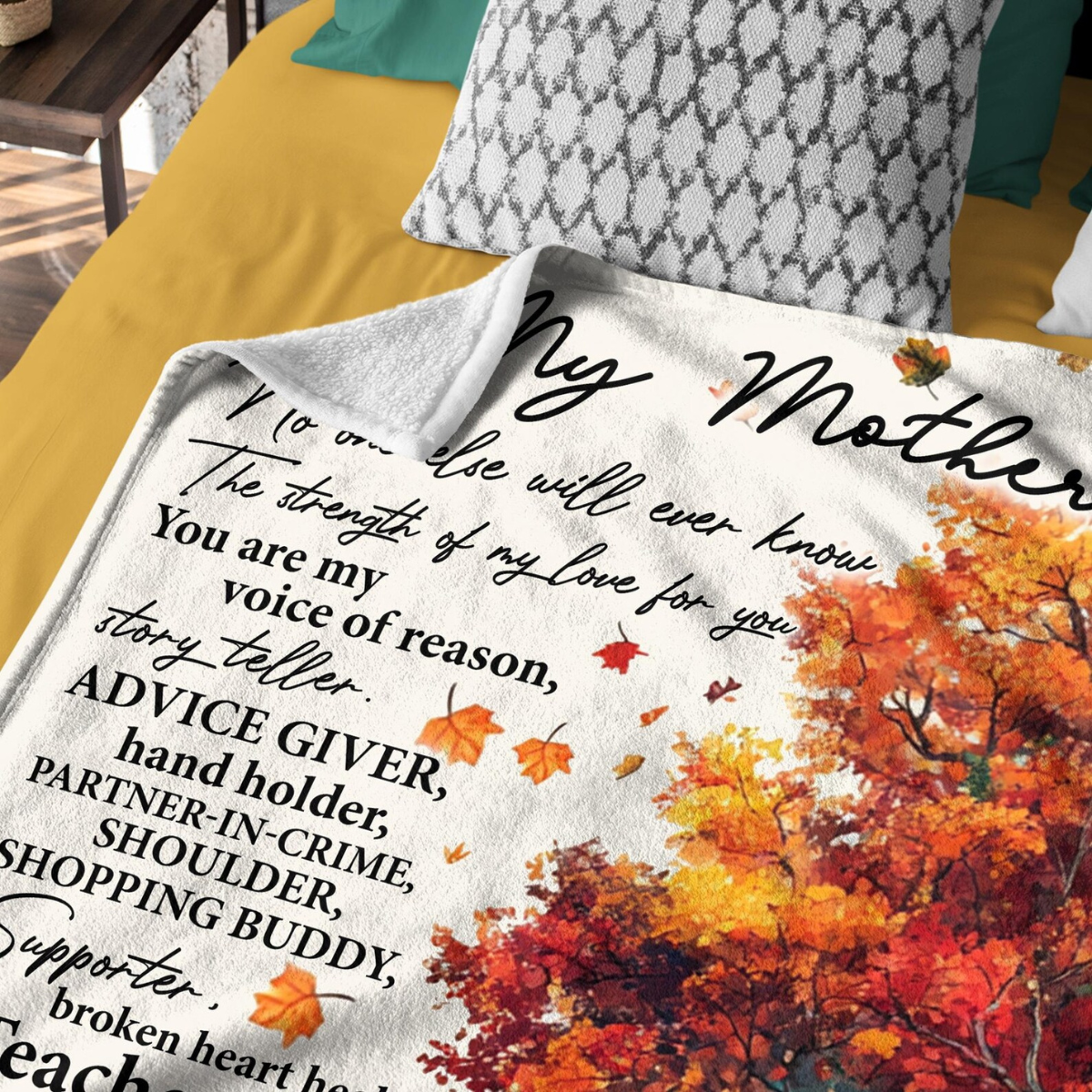 Special Gift For Mom Blanket - From Daughter