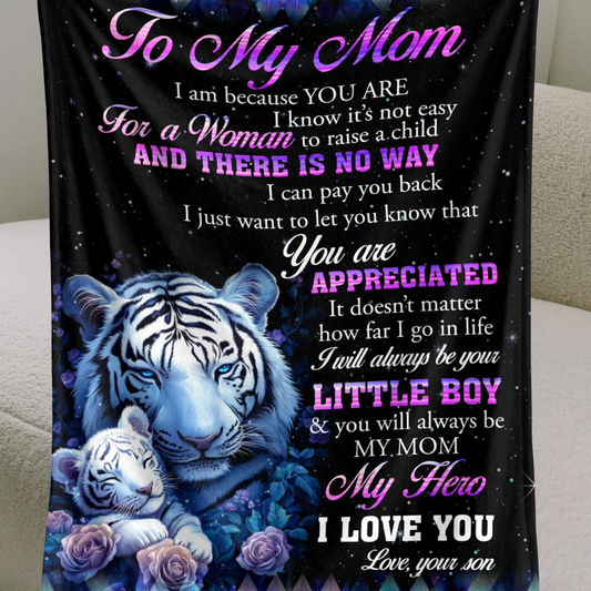 Special Gift For Mom Blanket - From Son