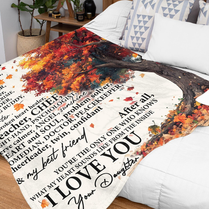Special Gift For Mom Blanket - From Daughter