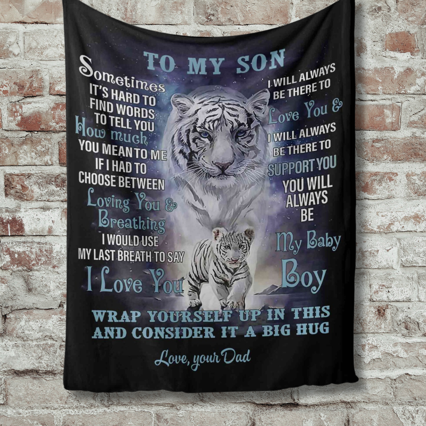 Special Gift For Son Blanket - From Dad