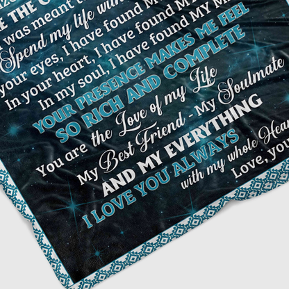 Special Gift For Husband Blanket - From Wife