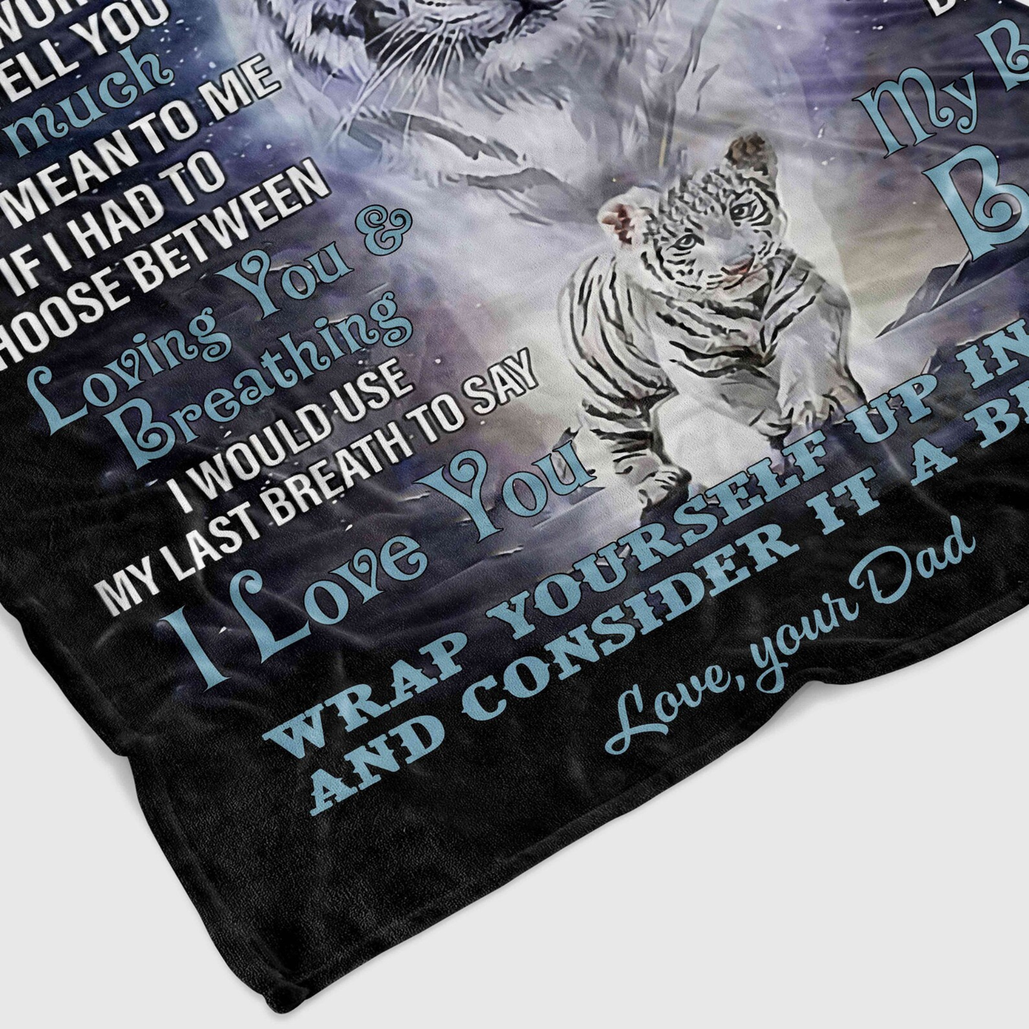 Special Gift For Son Blanket - From Dad