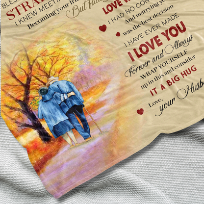 Special Gift For Wife Blanket - From Husband
