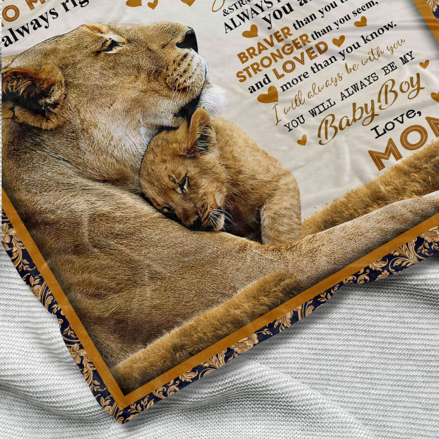 Special Gift For Son Blanket - From Mom