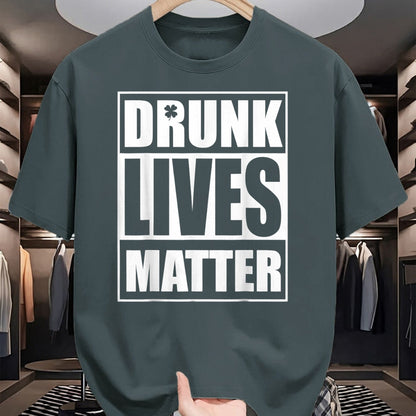 Patrick Day Shirts for Family, Funny Patrick Day shirts, st patrick's day Unisex T-Shirt/Hoodie/Sweatshirt HLT00 - Beer Drinking Drunk Lives Matter St Patrick Day Drinking T-Shirt