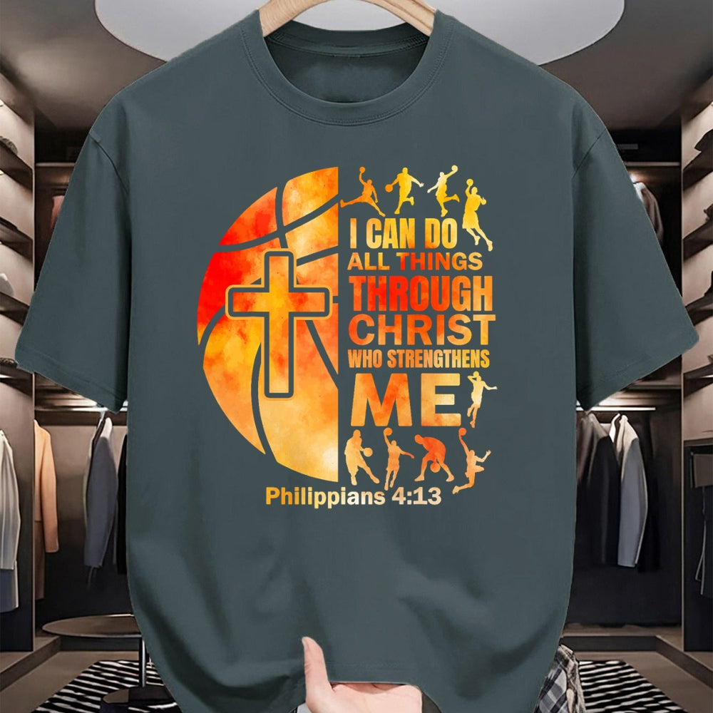 Christian Tee, Christian Faith Unisex T-Shirt/Hoodie/Sweatshirt HLT00 - Christian Basketball Men Youth Boys Religious Bible Verses T-Shirtt (Copy)