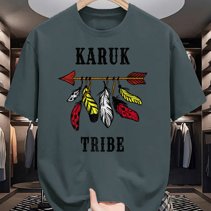 Native American T-Shirts, Vintage Native American Unisex T-Shirt/Hoodie/Sweatshirt HLT00 - Karuk Tribe Pride Native American Indian Culture Premium