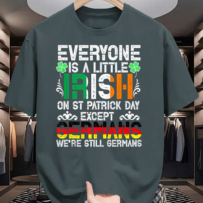 Patrick Day Shirts for Family, Funny Patrick Day shirts, st patrick's day Unisex T-Shirt/Hoodie/Sweatshirt HLT00 - Everyone Is A Little Irish On St Patrick Day Except Germans Tank Top