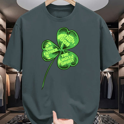 Patrick Day Shirts for Family, Funny Patrick Day shirts, st patrick's day Unisex T-Shirt/Hoodie/Sweatshirt HLT00 - The Father Son Holy Spirit Shamrock St Patrick Day T-Shirt