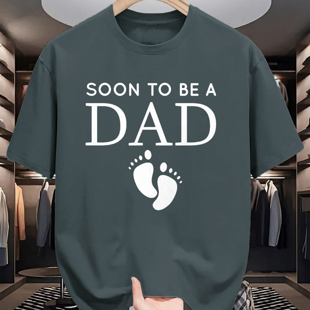 Gift for Dad Shirt, Funny Dad Unisex T-Shirt/Hoodie/Sweatshirt HLT00 – Soon To Be A Dad Unique Father for would Be Daddy T-Shirt