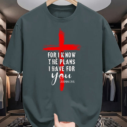 Christian Tee, Christian Faith Unisex T-Shirt/Hoodie/Sweatshirt HLT00 - Christian Quote Faith Jeremiah 29.11 T-Shirt