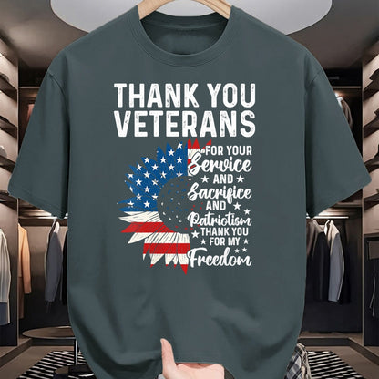 Proud Veteran Shirt, Funny Veteran UnisexT-Shirt/Hoodie/Sweatshirt HLT00 - Womens Thank You Veterans for Your Service and Sacrifice US Veteran V-Neck T-Shirt