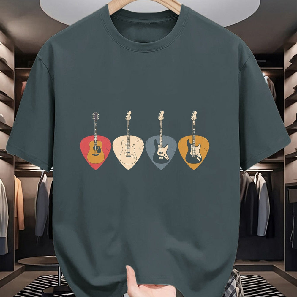 Guitar Lover Shirt, Funny Guitar UnisexT-Shirt/Hoodie/Sweatshirt HLT00 - Funny Guitar Design for Men Women Guitarist Guitar Player T-Shirt (2)