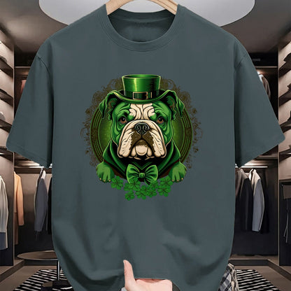 Patrick Day Shirts for Family, Funny Patrick Day shirts, st patrick's day Unisex T-Shirt/Hoodie/Sweatshirt HLT00 - Funny Bulldog Dog St Patricks day irish Saint patrick Day T-Shirt