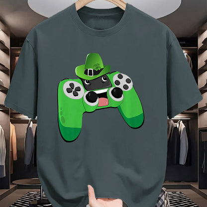 Patrick Day Shirts for Family, Funny Patrick Day shirts, st patrick's day Unisex T-Shirt/Hoodie/Sweatshirt HLT00 - Video Game Gaming St Patrick Day Gamer Boys St. Patty_s Day Premium T-Shirt