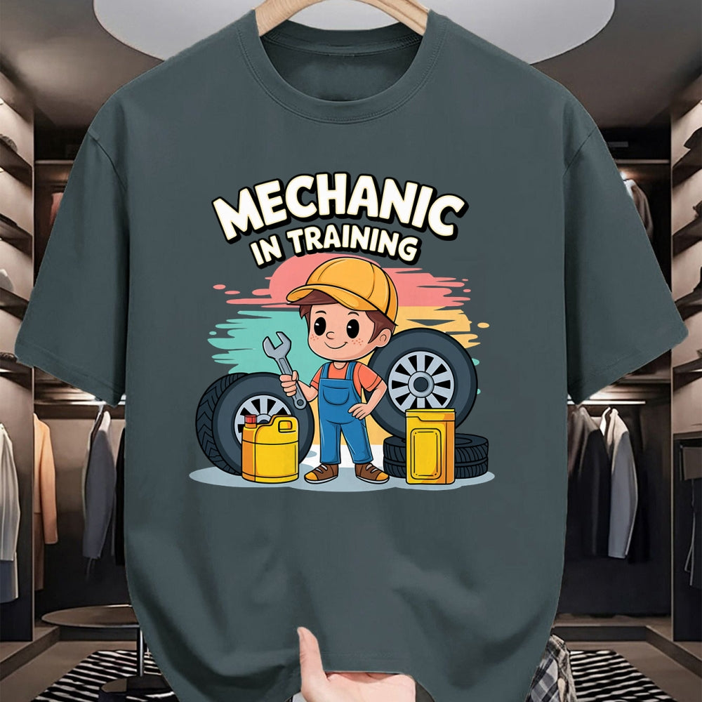 Best Mechanic Life Shirt, Funny Mechanic UnisexT-Shirt/Hoodie/Sweatshirt HLT00 - Future Mechanic Kids Outfit Mechanic in Training Style T-Shirt