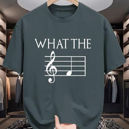 Guitar Lover Shirt, Funny Guitar UnisexT-Shirt/Hoodie/Sweatshirt HLT00 - What The F Musical Note T-Shirt