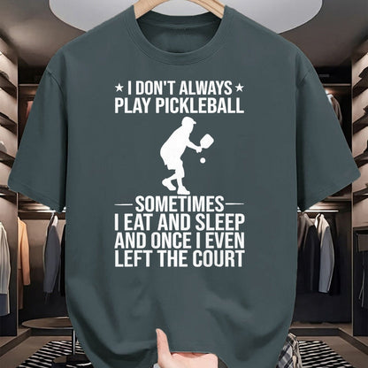 Funny Pickleball Shirt, Pickleball Lover Unisex T-Shirt/Hoodie/Sweatshirt HLT00 - Cool Pickleball for Men Women Play Paddle Pickleball Lovers T-Shirt, Men, Black, 4X-Large