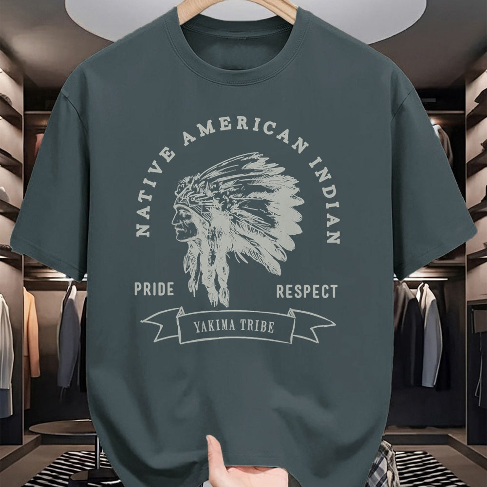 Native American T-Shirts, Vintage Native American Unisex T-Shirt/Hoodie/Sweatshirt HLT00 - Yakima Tribe Native American Indian Pride Respect
