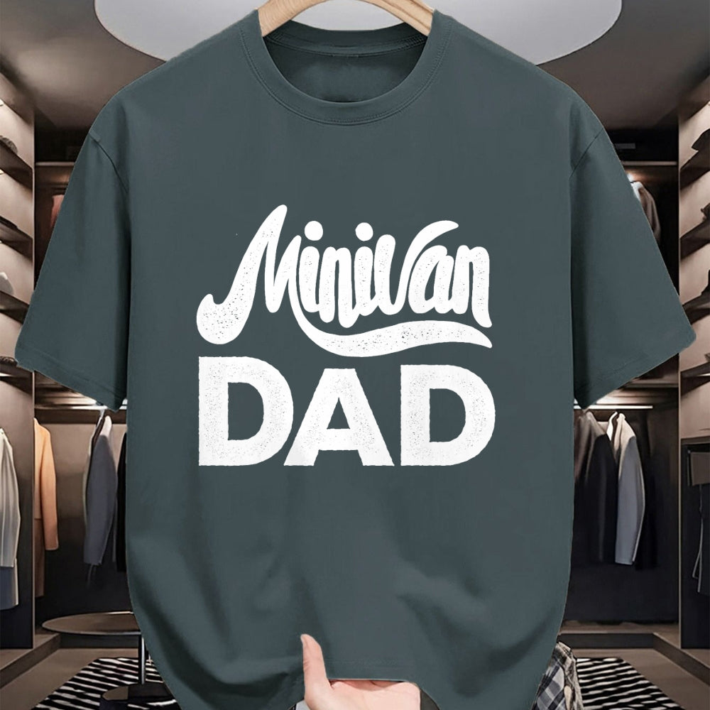Gift for Dad Shirt, Funny Dad Unisex T-Shirt/Hoodie/Sweatshirt HLT00 – Minivan Dad Mini Van Proud Father Funny Parent Quote Daddy T-Shirt