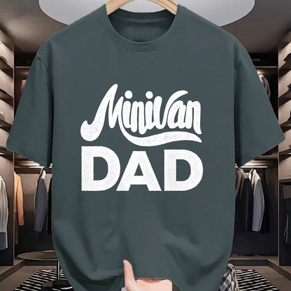 Gift for Dad Shirt, Funny Dad Unisex T-Shirt/Hoodie/Sweatshirt HLT00 – Minivan Dad Mini Van Proud Father Funny Parent Quote Daddy T-Shirt