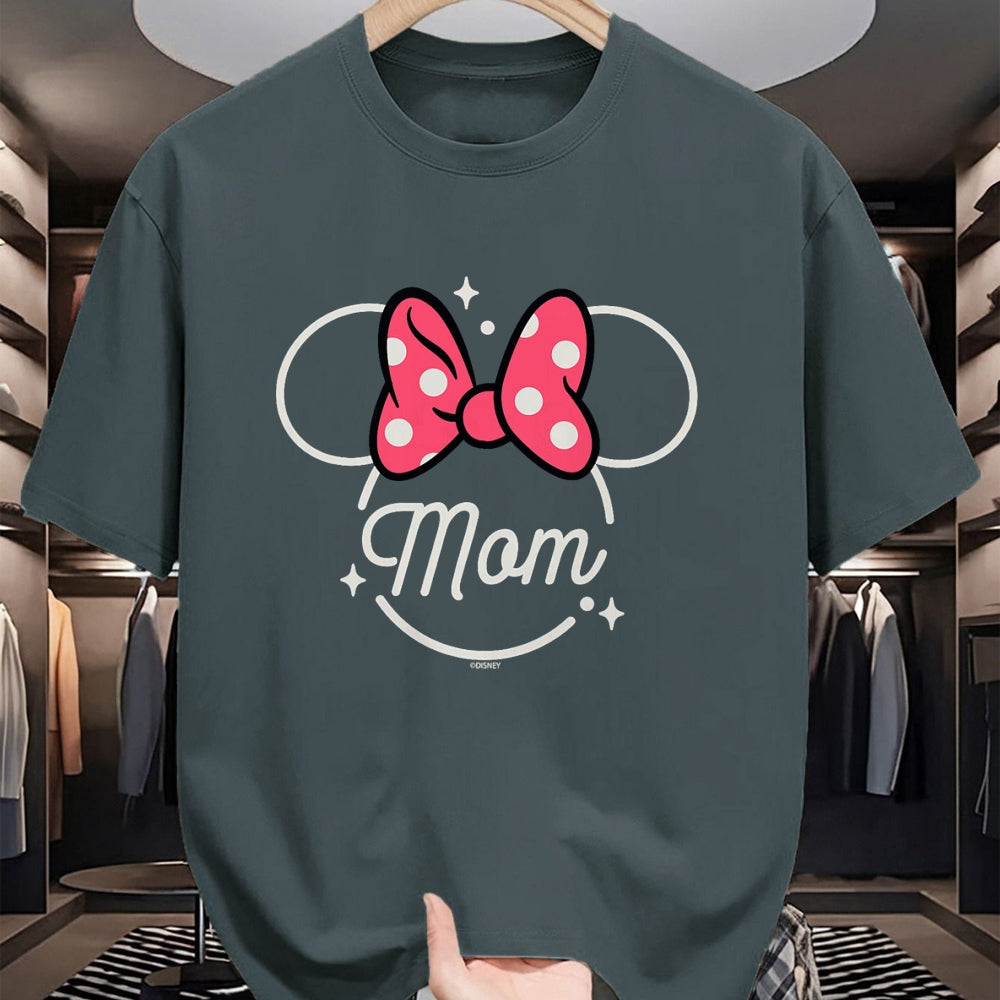 Gift for Mom Shirt, Funny Mom Unisex T-Shirt/Hoodie/Sweatshirt HLT00 - Disney Minnie Mouse Mom Head Icon Magic Mother’s Day T-Shirt
